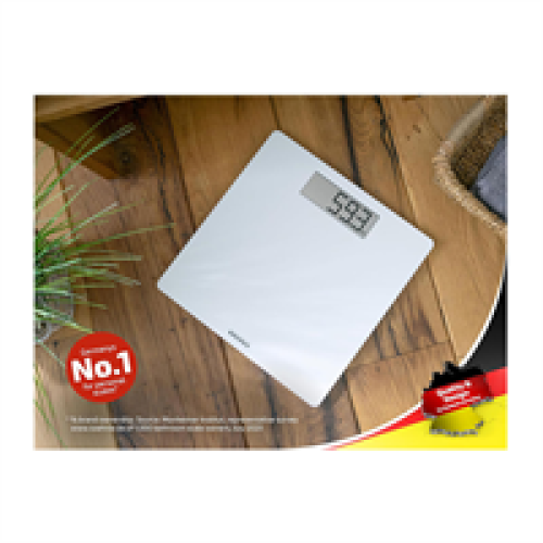 Soehnle Style Sense Safe 100 Digital Personal Bathroom Scale - White 1