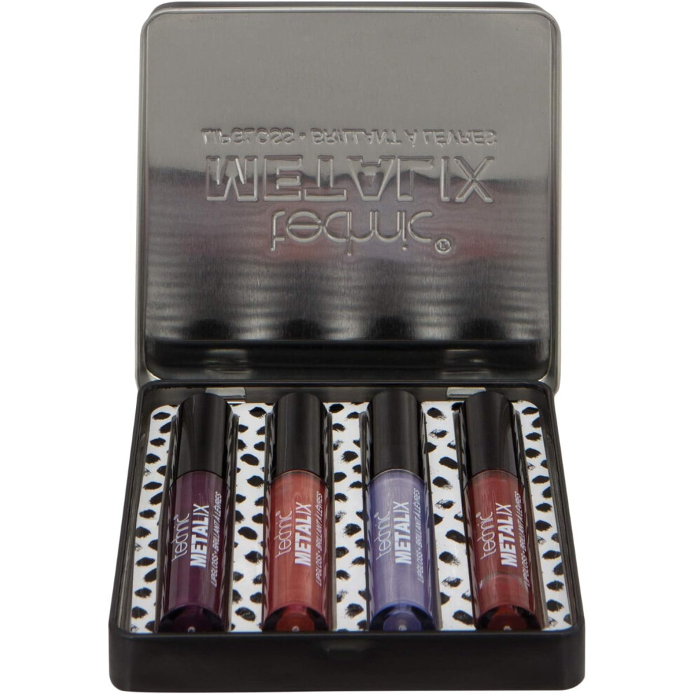 Technic Metalix Lip-gloss Metallic Lip Gift Set