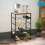 WINE RACK STAND 4 TIER STORAGE 12 BOTTLE HOLDER DISPLAY KITCHEN BAR 4
