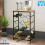 WINE RACK STAND 4 TIER STORAGE 12 BOTTLE HOLDER DISPLAY KITCHEN BAR 1
