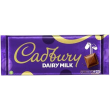 (Pack Of 2) Cadbury Dairy Milk Chocolate Bar Large 360G
