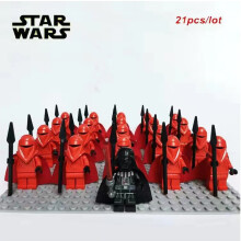 (Star Wars-2) 21PCS Star Wars 501st Clone Troopers Rex Minifigures Kids Toy Set Fit Lego (Excludes base)