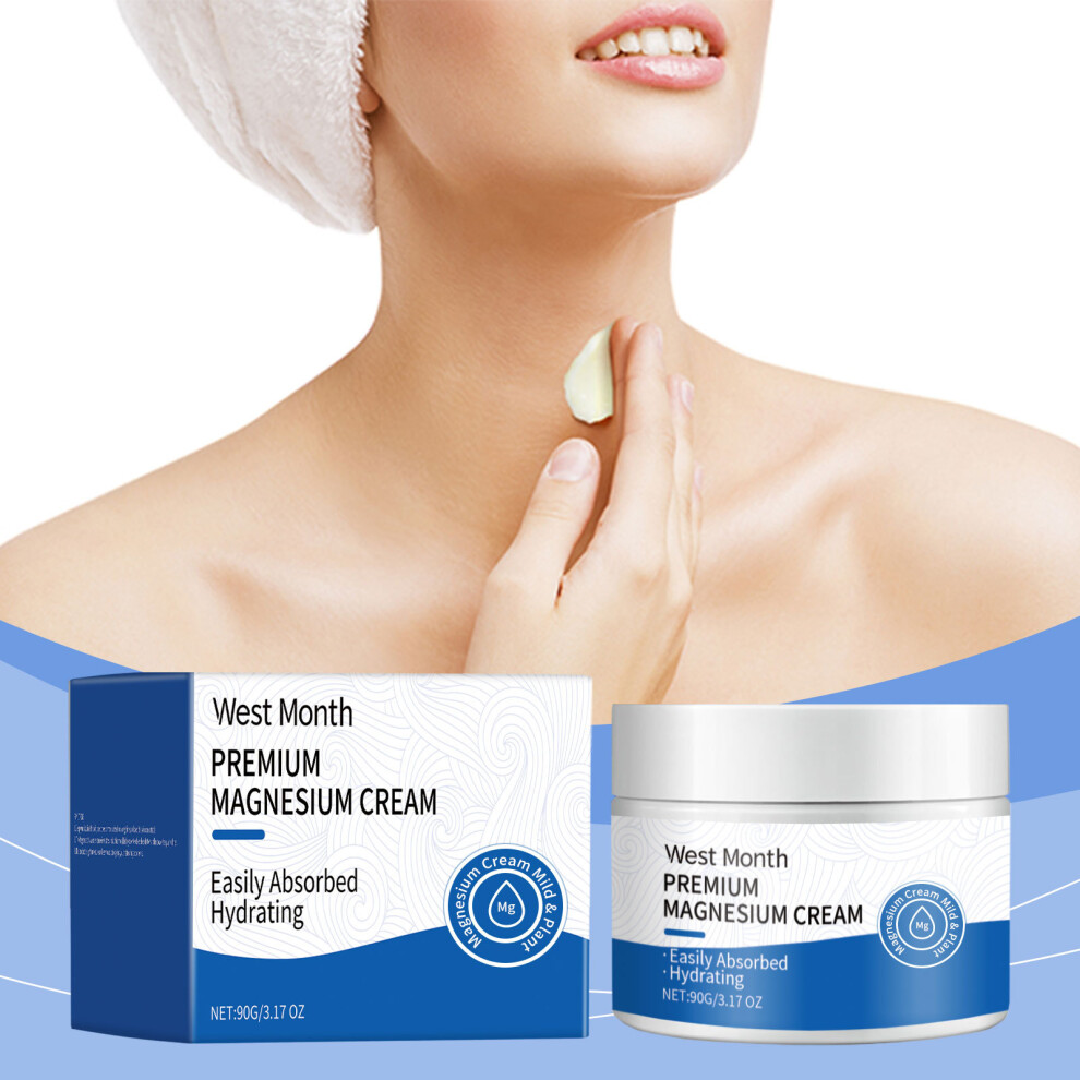 Sleep Magnesium Cream Revitalizing Body Moisturizer Infused With Calming Lavender For Ultimate Hydration