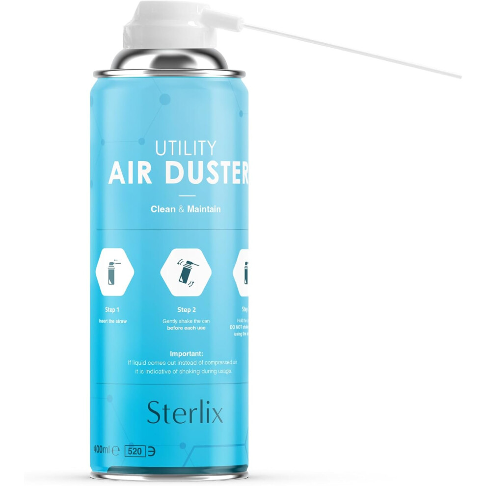 (Sterlix Air Duster 1 pack) Sterlix Air Duster Air Spray for Electronics