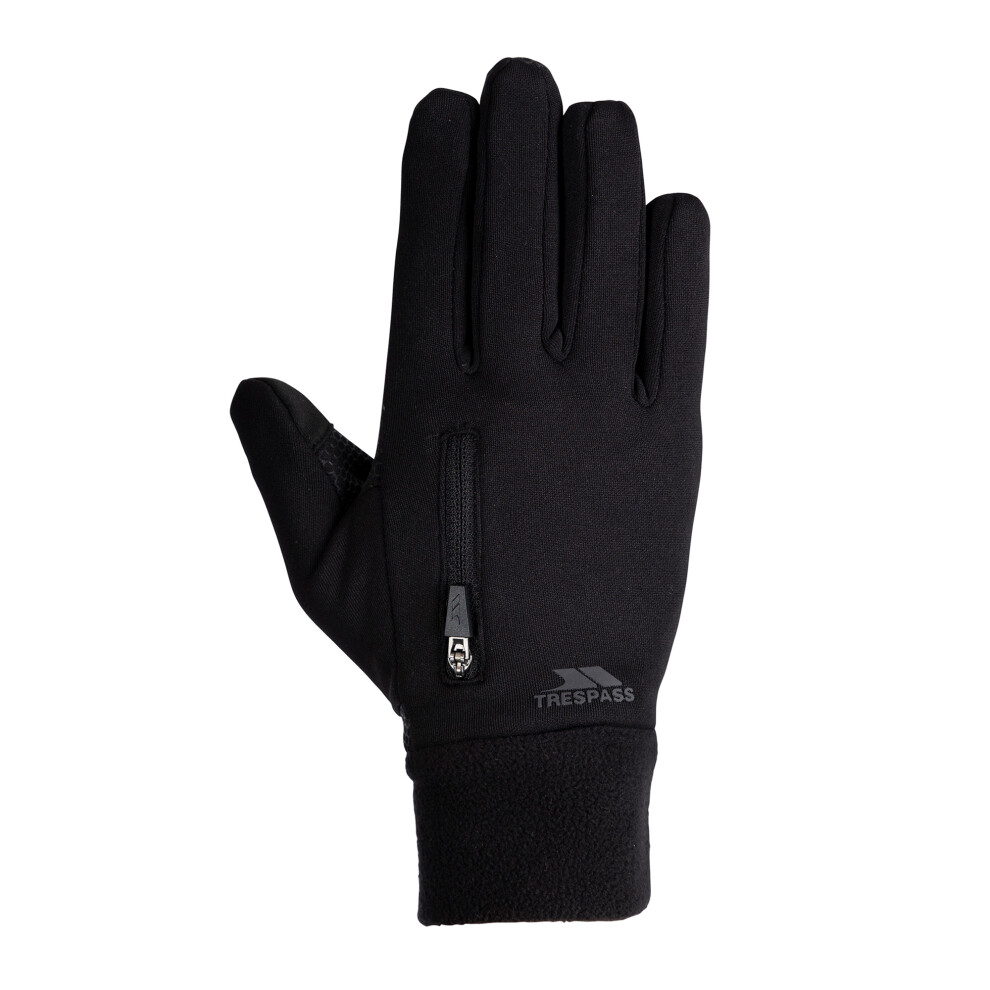 (L-XL, Black) Trespass Unisex Adult Moncur Glove