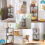 3 Tier OAK Walnut Corner Shelf Side End Table Storage Office Bedroom 3
