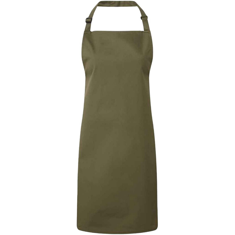 (One Size, Olive) Premier Unisex Adult Colours Full Apron