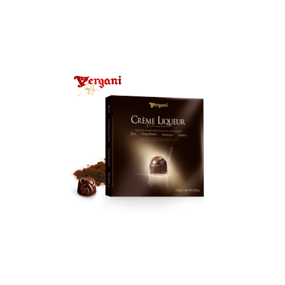 Vergani Creme Liqueur Chocolates Gift Box 250g