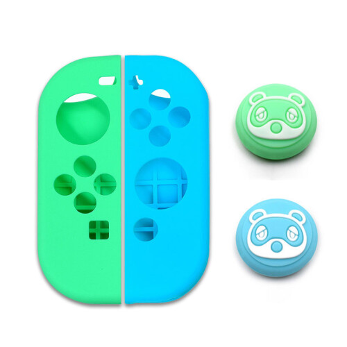 (4) Soft Silicone Case For Nintendo Switch Oled Joycon Controller ...