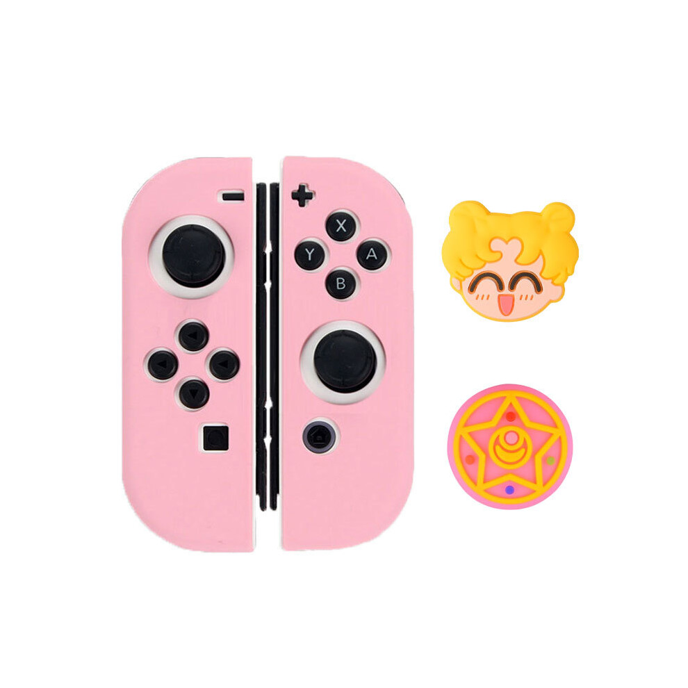 (46) Soft Silicone Case For Nintendo Switch Oled Joycon Controller Protective 9369862639393