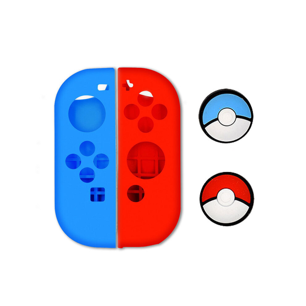 (7) Soft Silicone Case For Nintendo Switch Oled Joycon Controller Protective 9369862639416
