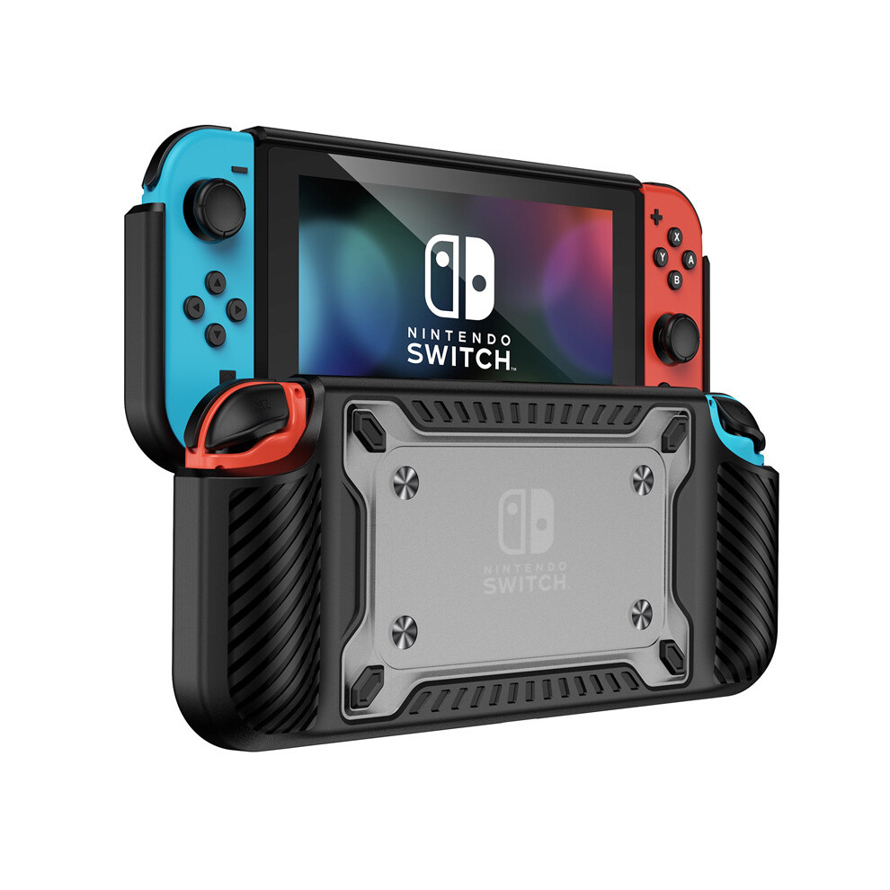(Black) Case for Nintendo Switch OLED Protective Shell for Switch OLED Console-image-OPC-PFFT5D5-NEW