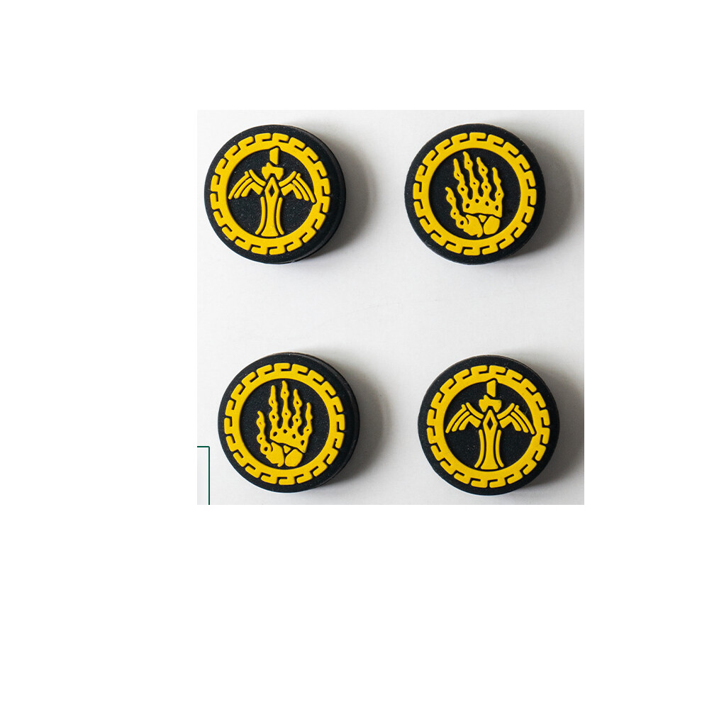 (4Pcs Ns ) Carrying Case With Thumb Grips For Nintendo Switch / Oled, The Legend Black 9369862642522