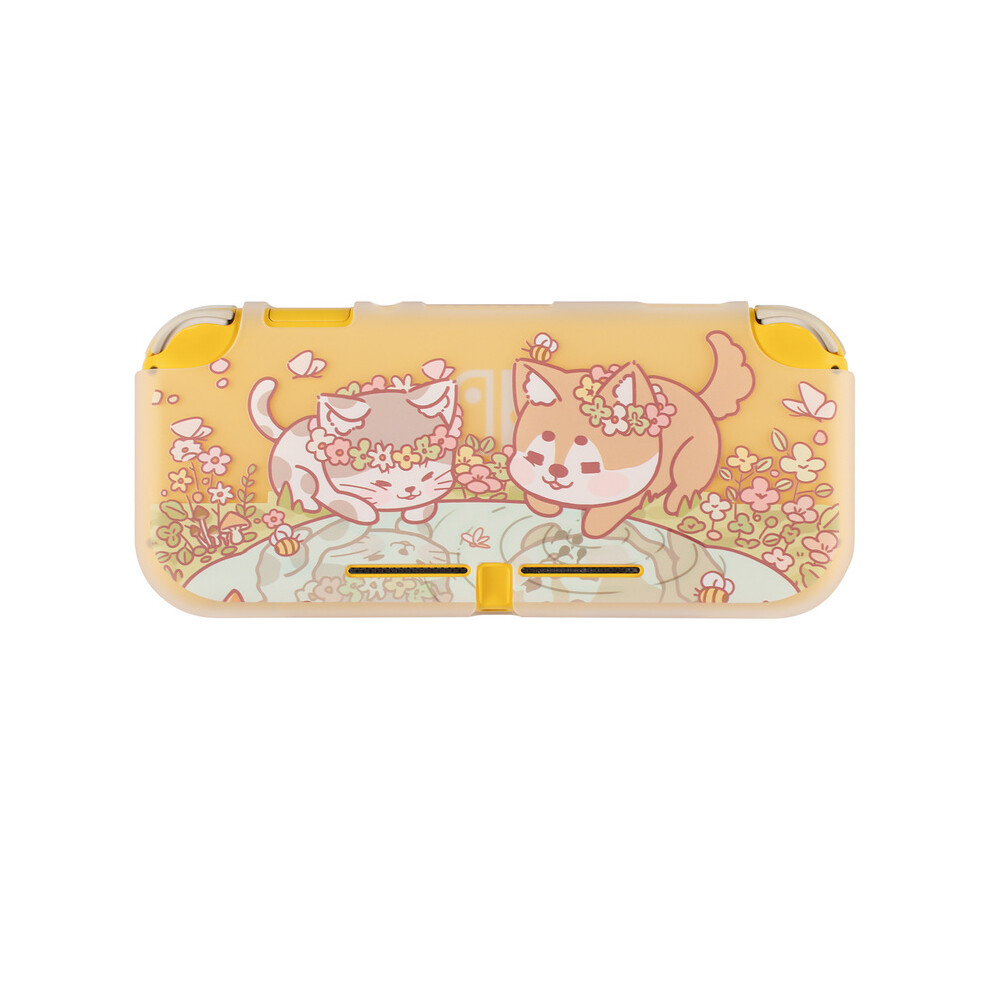 (H) Cute Transparent Hard Cover Crystal Shell Back Full Protector For Nintendo 9369862637887