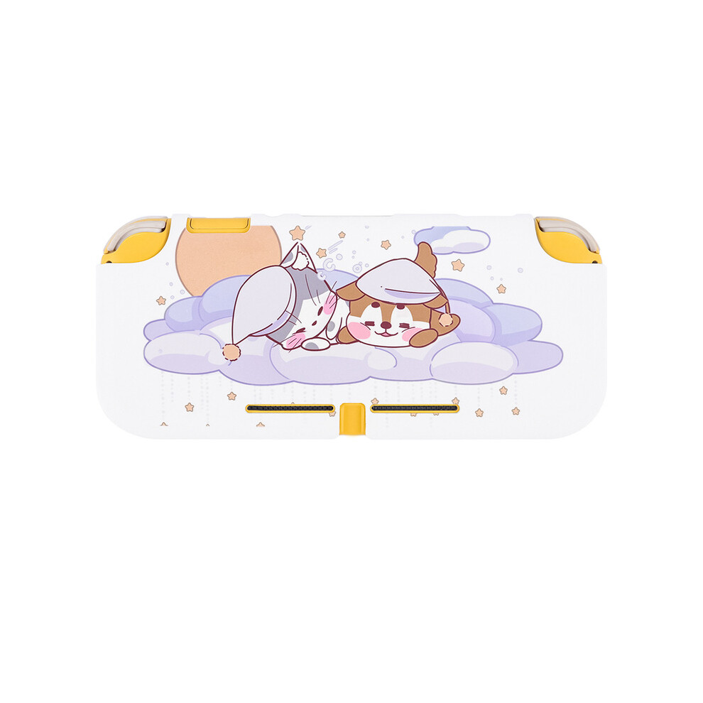 (I) Cute Transparent Hard Cover Crystal Shell Back Full Protector For Nintendo 9369862637856