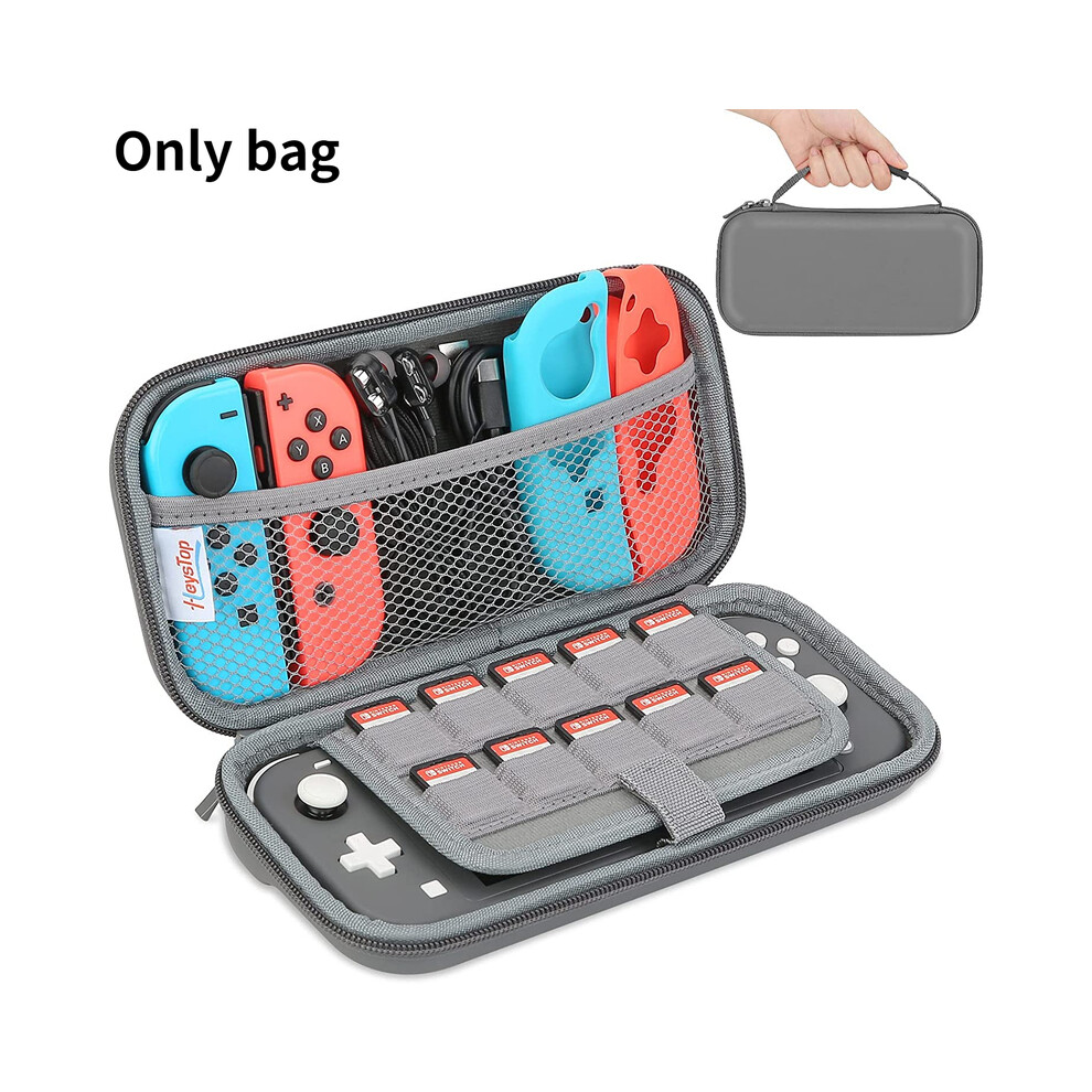 (Silver) Carrying Case Compatible With Nintendo Switch Lite, Portable Nintendo Silver 9369862638099