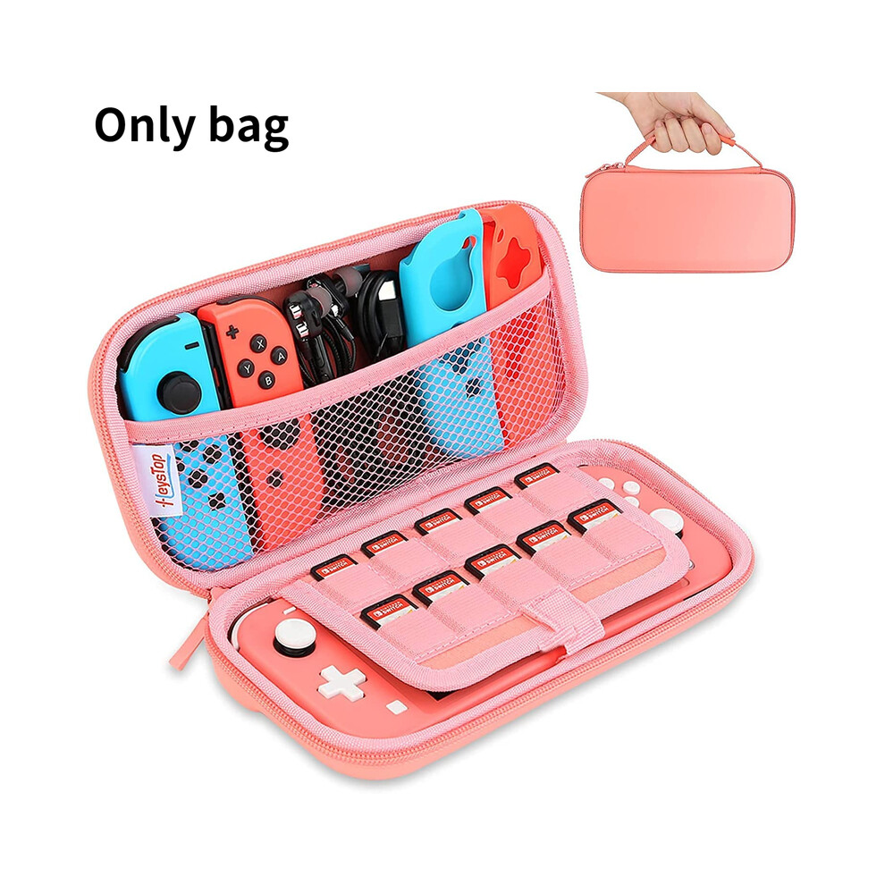 (Pink) Carrying Case Compatible With Nintendo Switch Lite, Portable Nintendo Pink 9369862638051