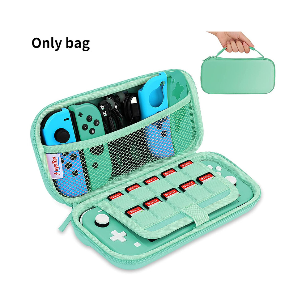 (Green) Carrying Case Compatible With Nintendo Switch Lite, Portable Nintendo Green 9369862638105