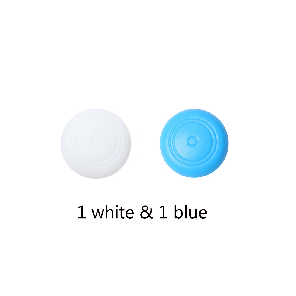 ( And Blue) 2Pcs Thumbstick Grip Caps For Nintend Switch Oled Lite Joy Con Controller White/Blue 9369862630451