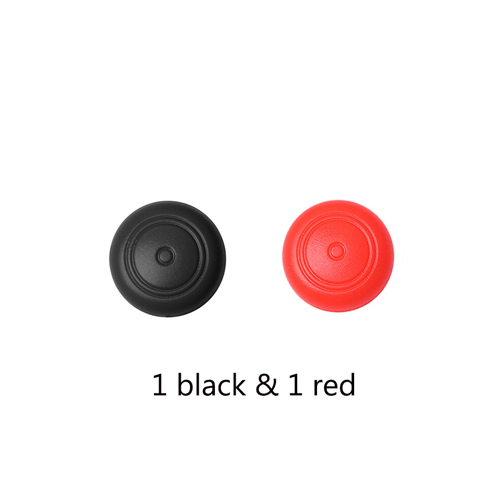 ( And Red) 2Pcs Thumbstick Grip Caps For Nintend Switch Oled Lite Joy Con Controller Black/Red 9369862630413