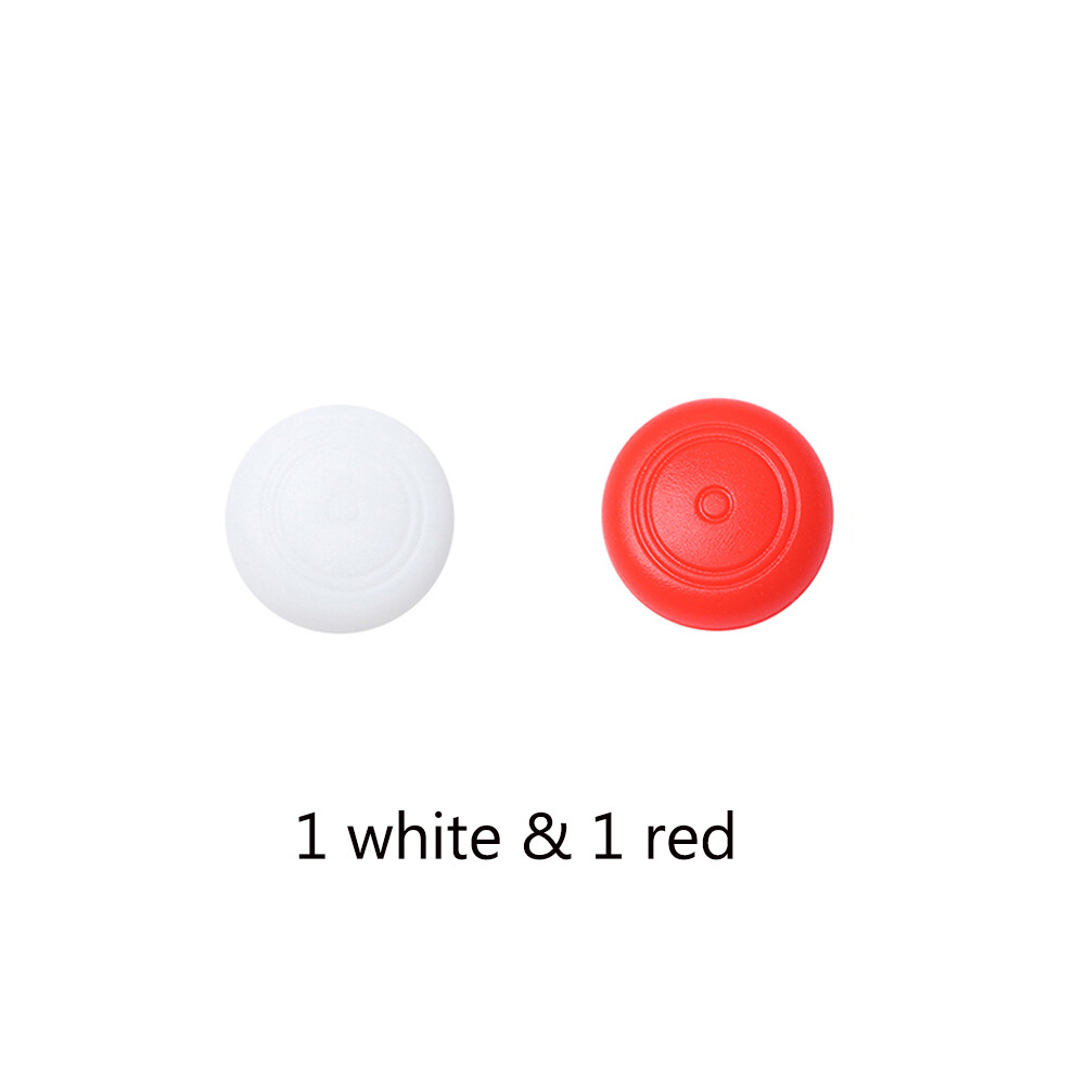 ( And Red) 2Pcs Thumbstick Grip Caps For Nintend Switch Oled Lite Joy Con Controller White/Red 9369862630383
