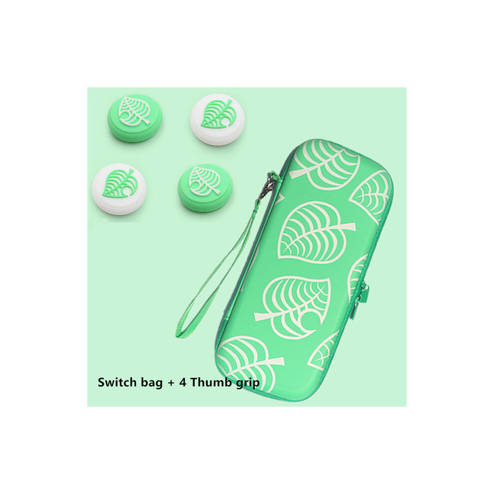 Maxpower (Ns And Oled Bundle) Animal Crossing Storage Bag For Nintendo Switch Oled Lite Hard Case Ns
