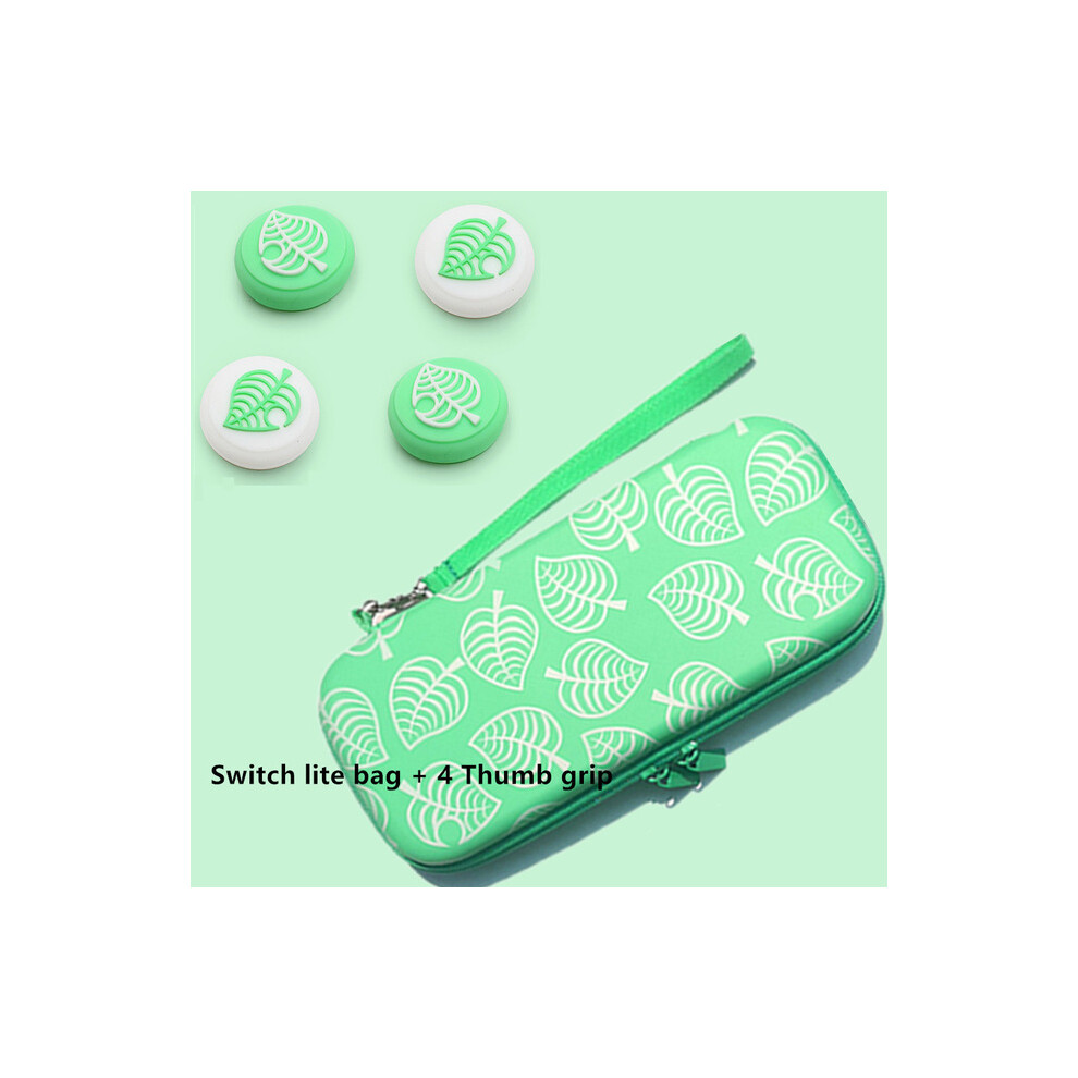 Maxpower (Switch Lite Bundle) Animal Crossing Storage Bag For Nintendo Switch Oled Lite Hard Case Ns