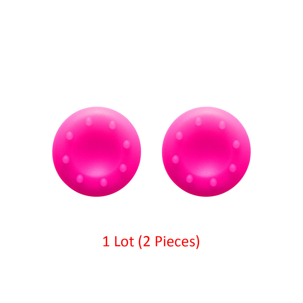 (Rose) Silicone Joystick Caps Controller Thumb Stick Grips For Sony Playstation 9369862631137