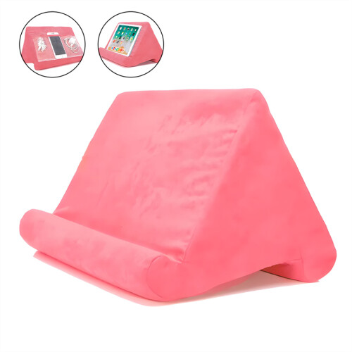 (pink) Sponge pillow tablet holder For iPad Samsung Huawei tablet holder mobile