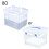 (120) Transparent Marker Pens Storage Box Container Art Craft Tray Office Desk 2