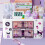 (blue send stickers) Sanrio Cute Pen Holder Storage Box Organizer Kawaii Large Capacity Drawer 4