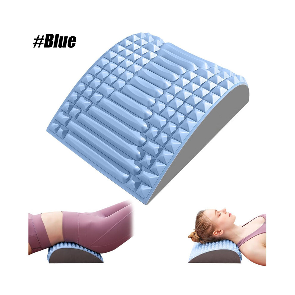 Maxpower Pink (Pink) Neck And Back Stretcher Pillow,Lower Back Stretcher Neck Relaxer,Lumbar