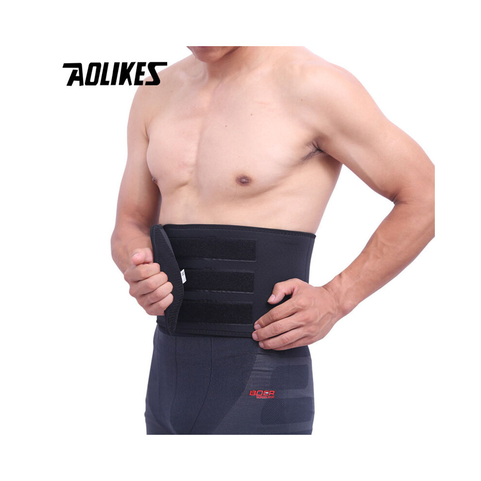 Maxpower (Xl, Black) 1Pcs Waist Support For Belts Belt Lumbar Brace Breathable Back Therapy