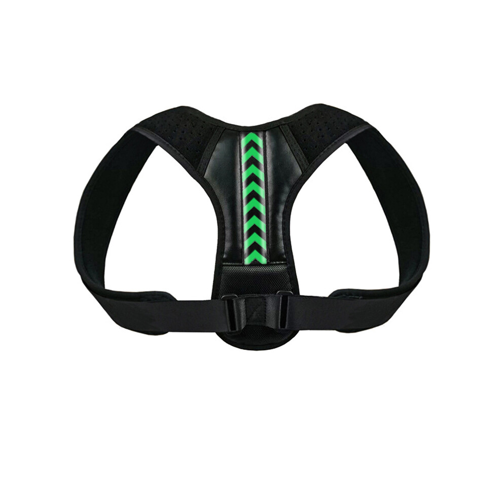Maxpower Black/Green (Xl, A - Green) Back Posture Corrector Anti-Camel Correction Belt Sitting Posture Correction