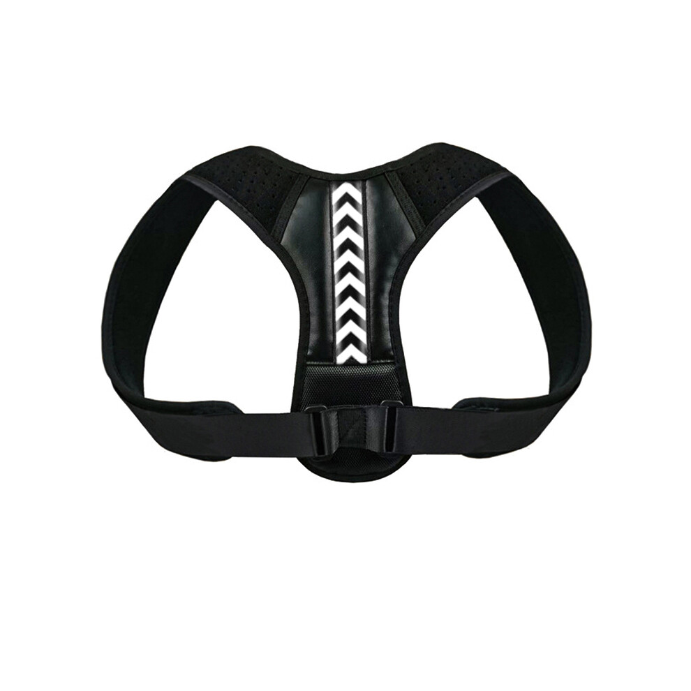 Maxpower Black/White (Xxl, A - White) Back Posture Corrector Anti-Camel Correction Belt Sitting Posture Correction