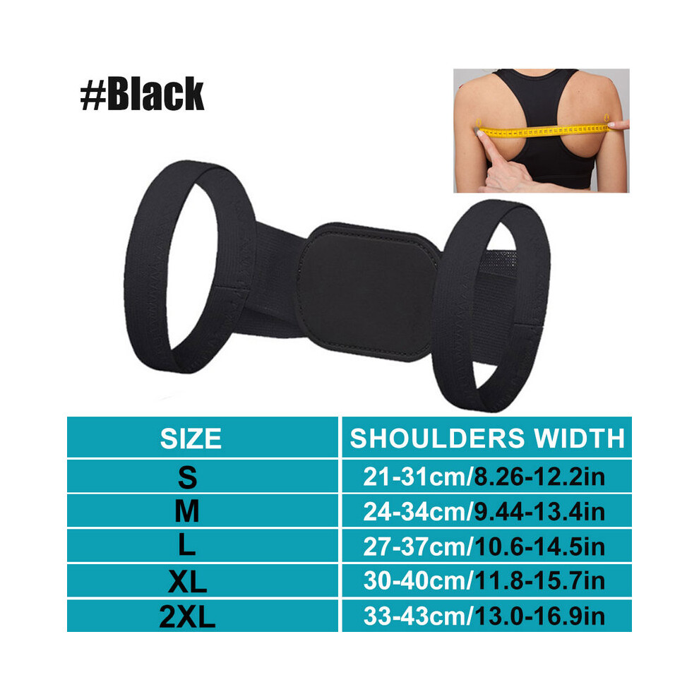 Maxpower Black (Xxxl, B - ) Back Posture Corrector Anti-Camel Correction Belt Sitting Posture Correction