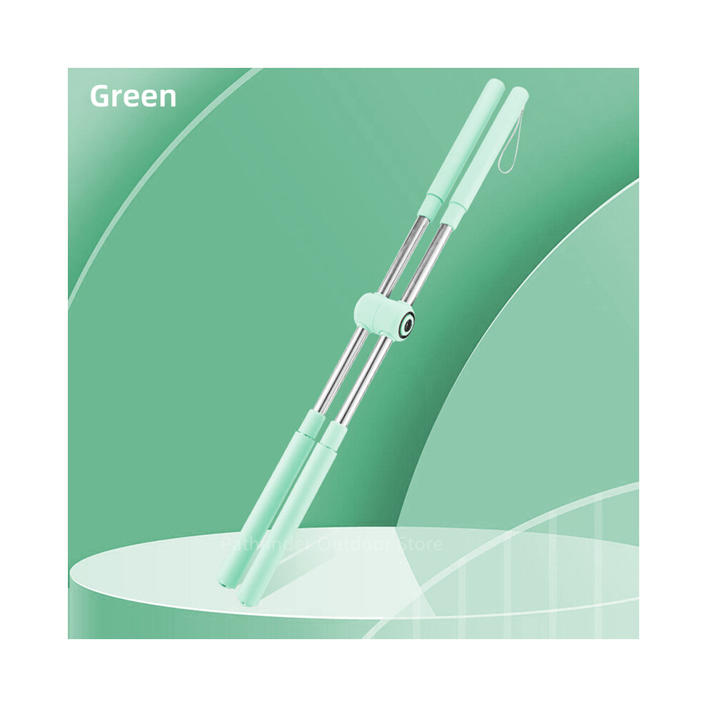 Maxpower Green ( With Packaging) Yoga Stick Posture Corrector Adjustable Hunchback Correction Cross Stick