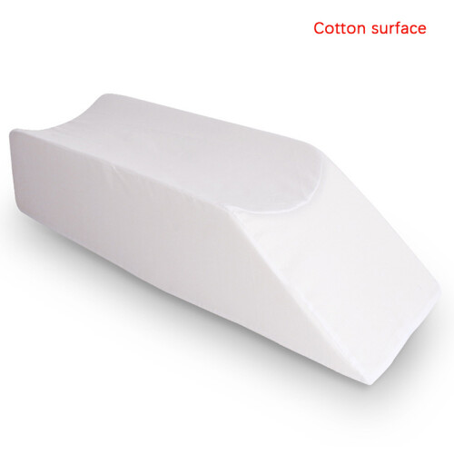 (White) Sponge Leg Elevator Cushion Swelling Injury Surgery Relief Leg Elevation
