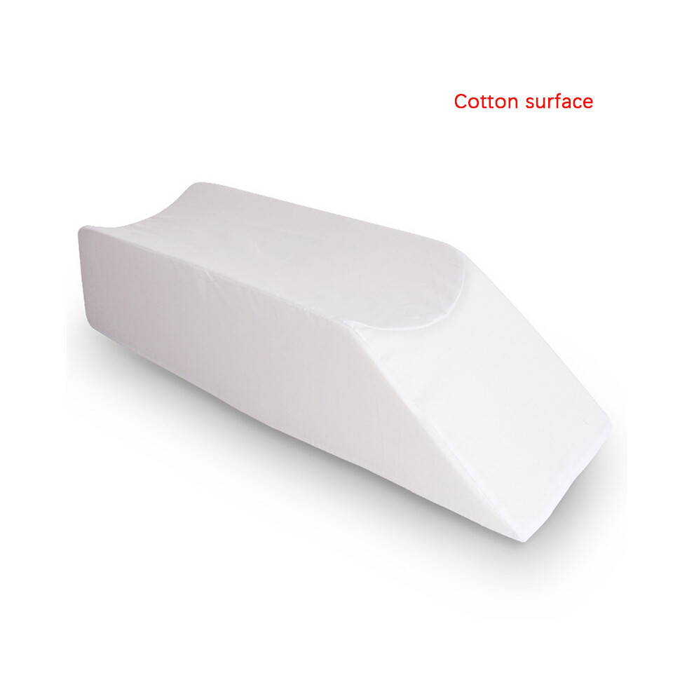 (White) Sponge Leg Elevator Cushion Swelling Injury Surgery Relief Leg Elevation
