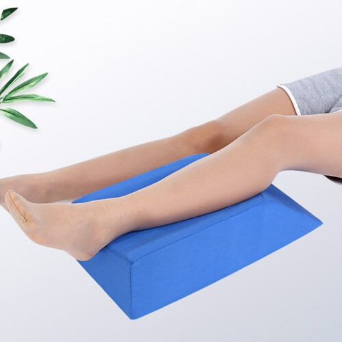 (White) Sponge Leg Elevator Cushion Swelling Injury Surgery Relief Leg Elevation 2