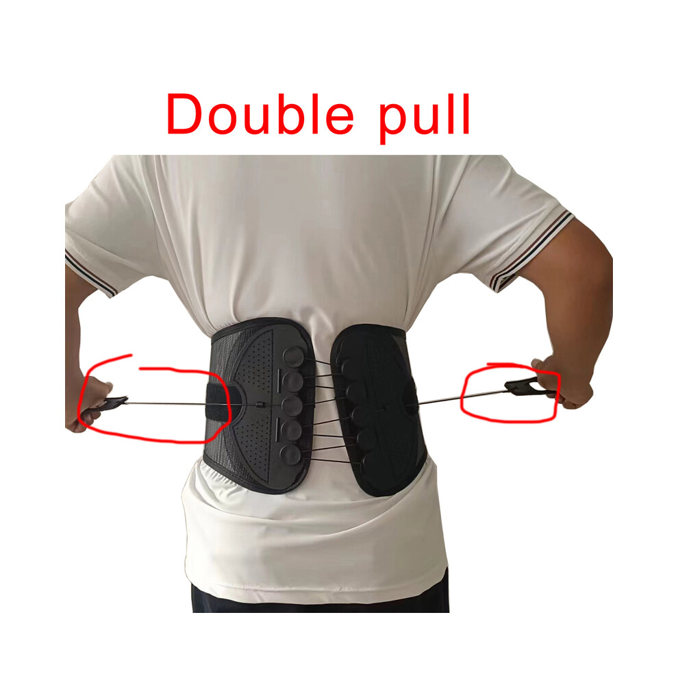 Maxpower Gray (L, ) Pulley System Orthopedic Posture Corrector Brace Lower Back