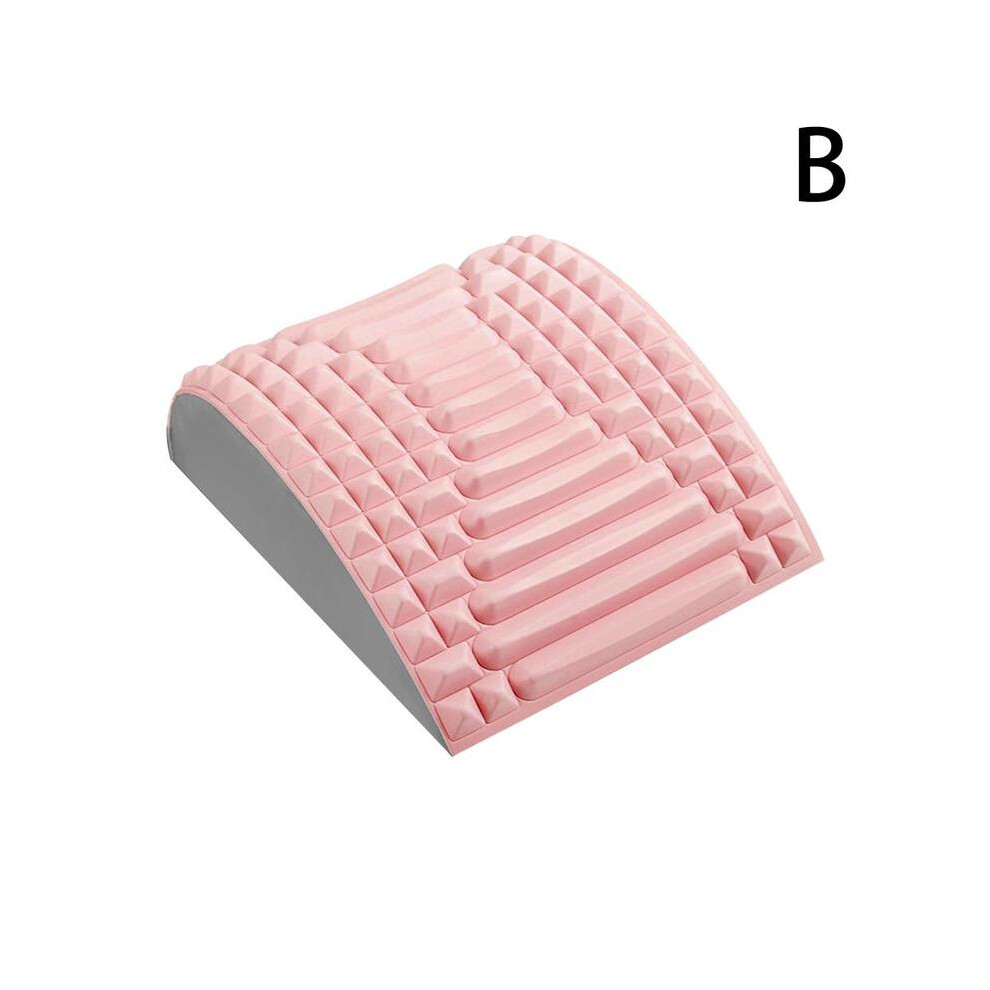 Maxpower (B) Back Stretcher Pillow Neck Lumbar Support Massager For Neck Waist Back,