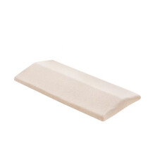 (60x30x5cm, Cream-yellow) Lumbar Support Pillow, Back Support Memory Foam Pillow For Sleeping In