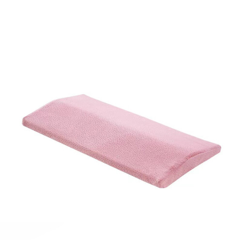 (60x24x4cm, Pink) Lumbar Support Pillow, Back Support Memory Foam Pillow For Sleeping In
