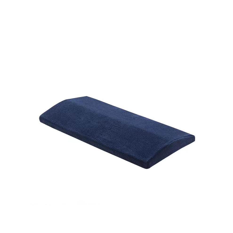 Maxpower Blue (60X30x5cm, Navy ) Lumbar Support Pillow, Back Support Memory Foam Pillow For Sleeping In