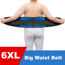 (3xL) 6XL Medical Bone Lumbar Support Back Brace Posture Corrector Waist Trimmer
