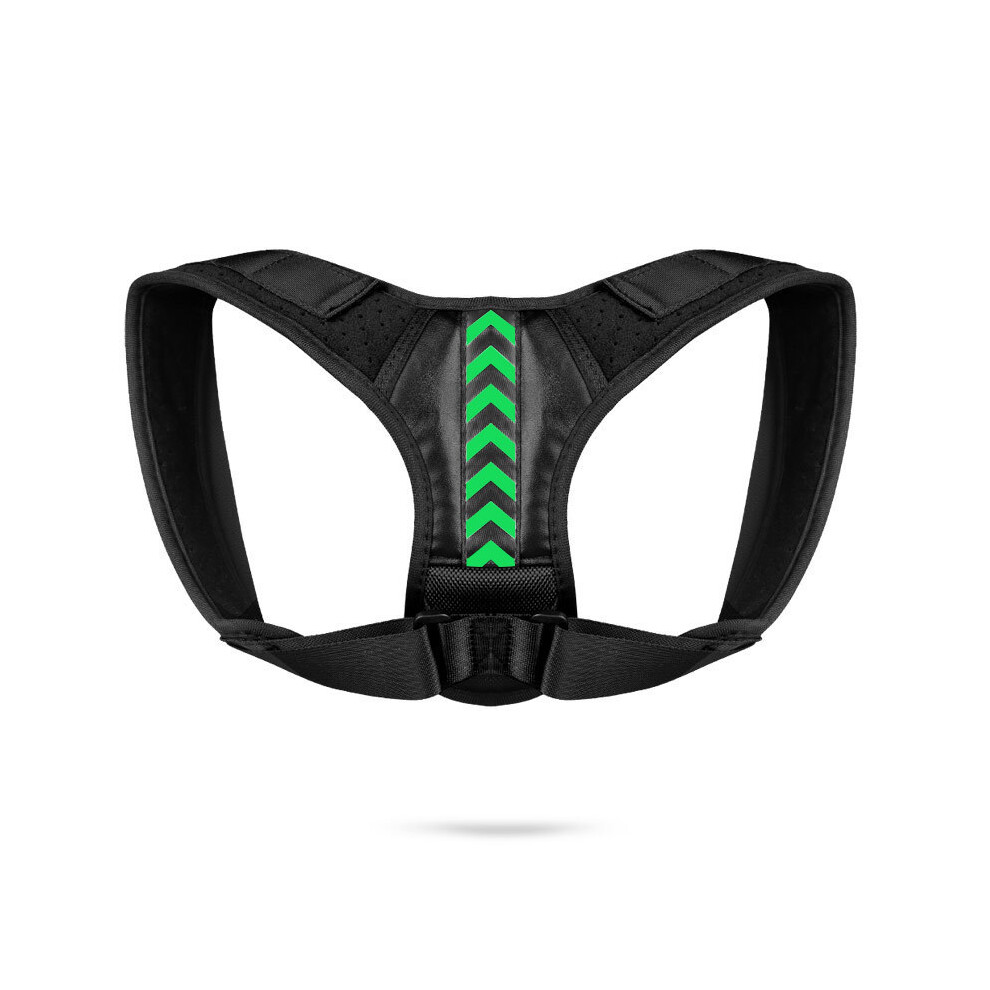 Maxpower Black (M, ) Back Posture Correcting Belt Clavicle Fix Corrector To Prevent Hunchback