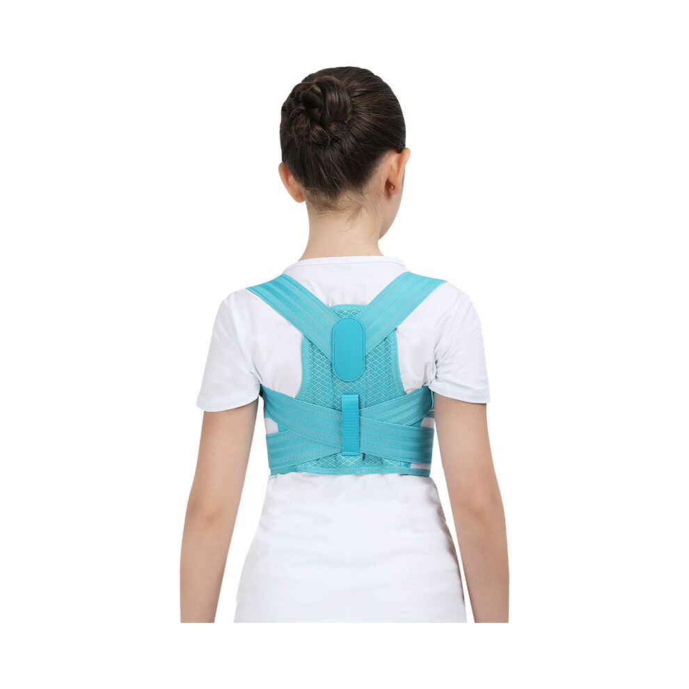 Maxpower Blue (Xl, ) Children Back Posture Corrector Orthopedic Corset Shoulder Lumbar Wasit
