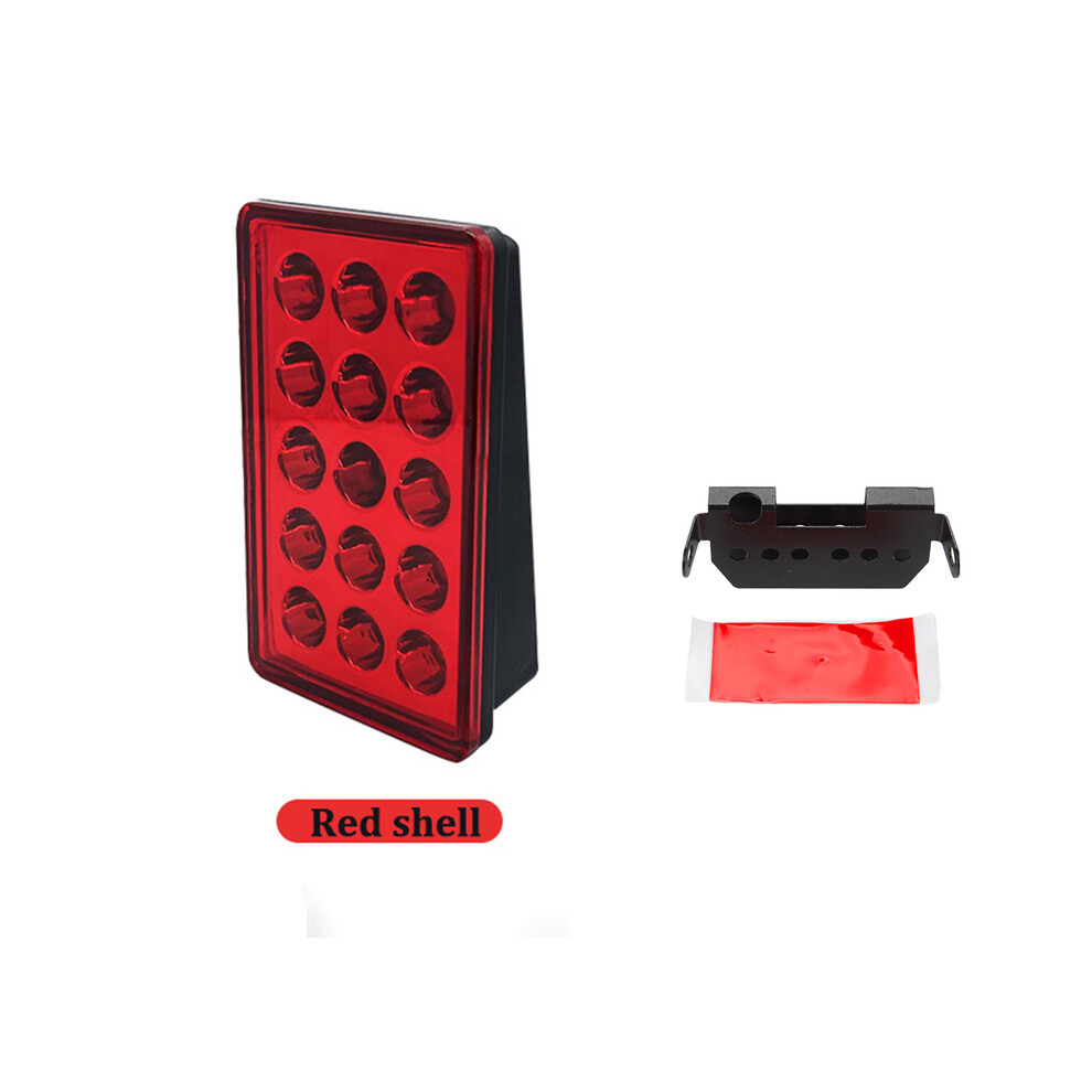 (1Pcs ) F1 Style Led Brake Pilot Lights 12V 15Led Rear Tail Lights Auto Flash Red 9369862566248