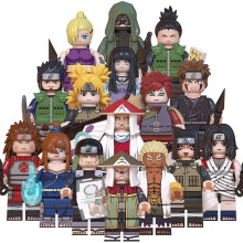 (16PCS-H+I) Naruto Minifigures Kid's Toys Fit Lego